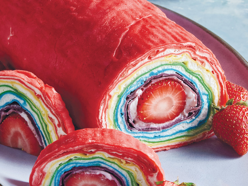 This Over The Rainbow Crepe Cake Is A Wizard Of Oz Dream
