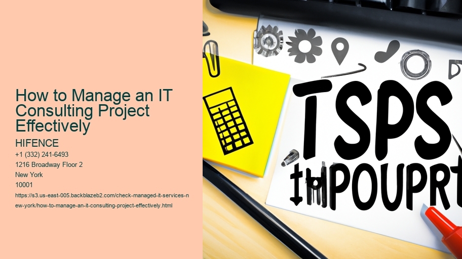 How to Manage an IT Consulting Project Effectively