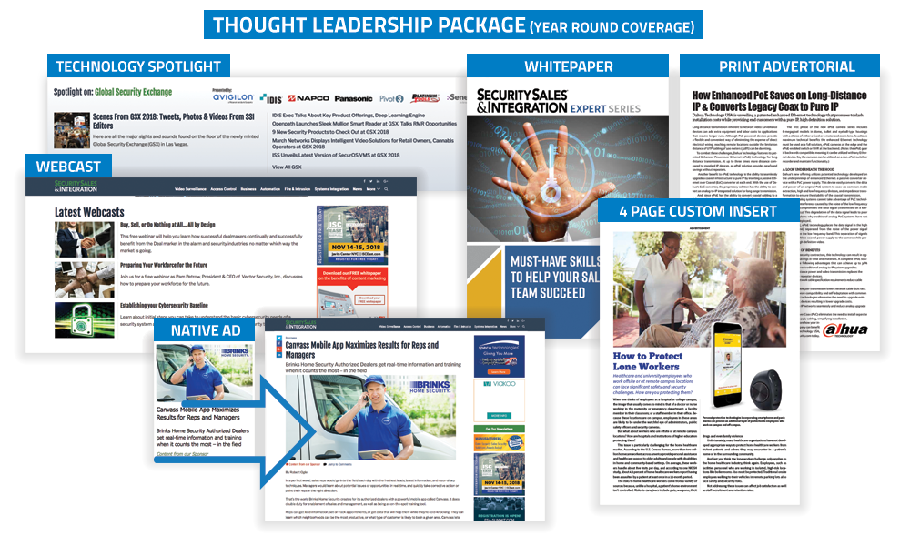 Security Sales & Integration - Thought Leadership Package