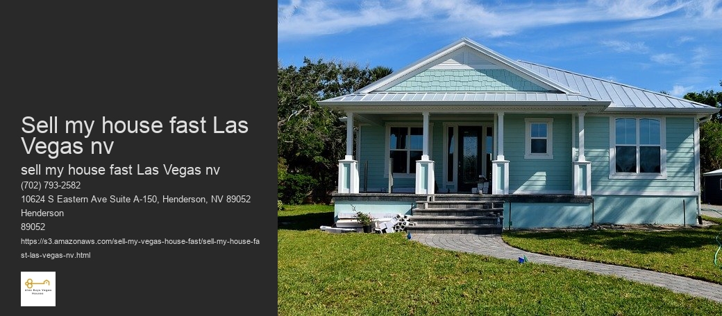 What are the options for selling my home fast in Vegas?