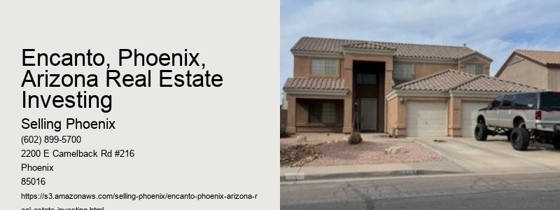 Encanto, Phoenix, Arizona Real Estate Investing