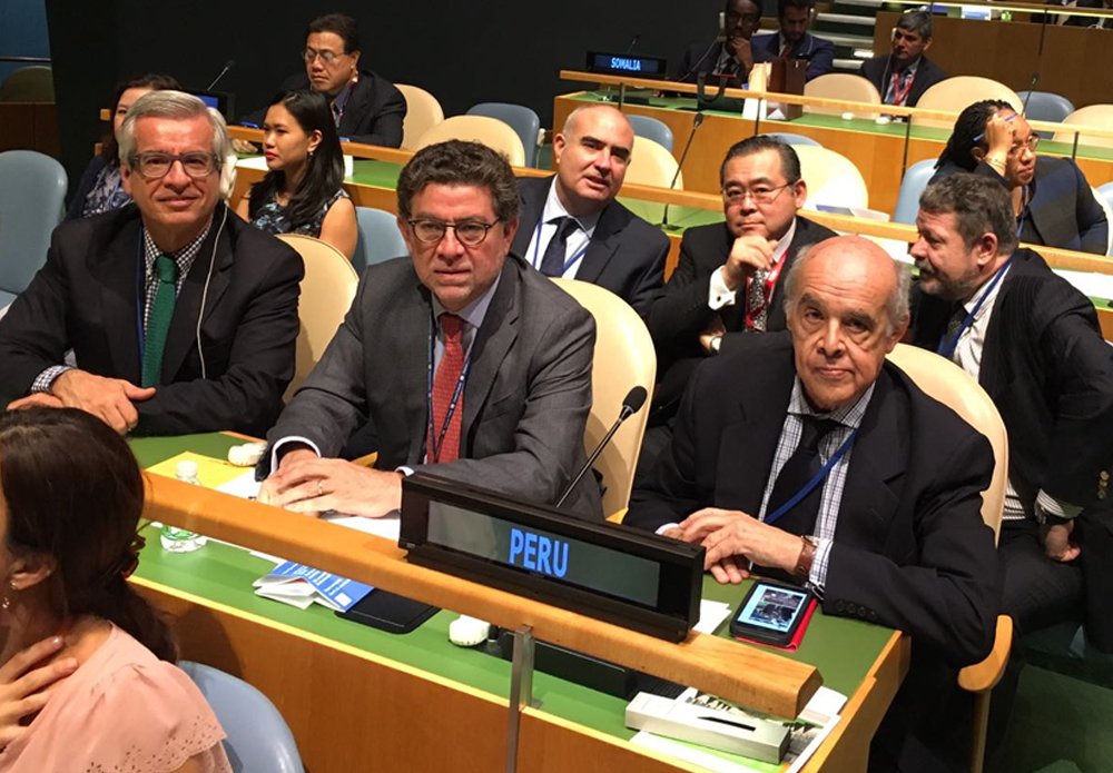 El Perú fue elegido miembro no permanente del Consejo de Seguridad de la ONU