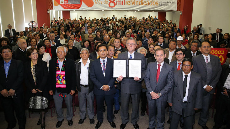 Ceses colectivos: MTPE reconoce beneficios a más de 8,800 exempleados públicos