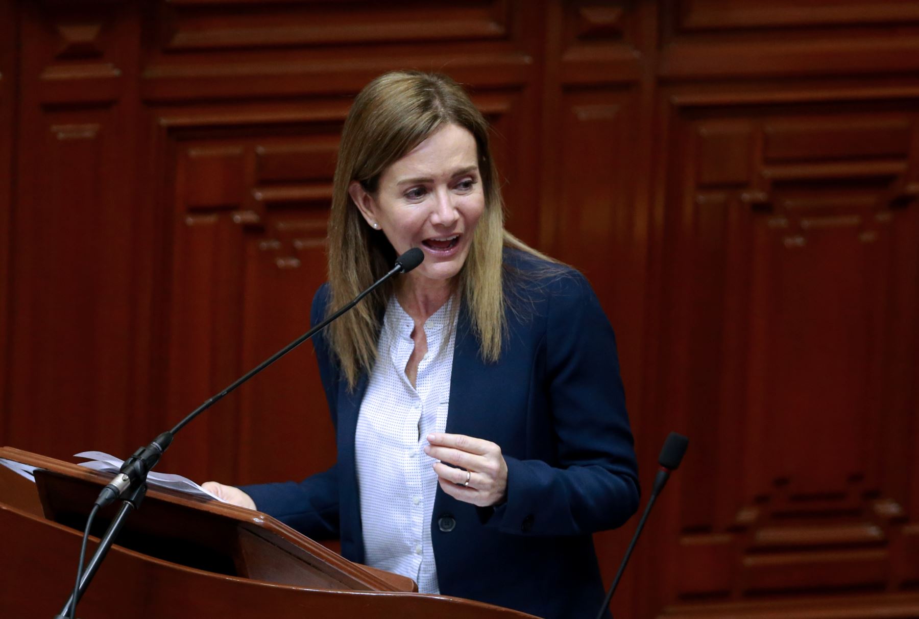 Frente Amplio, Nuevo Perú y Acción Popular apoyan moción de censura a Marilú Martens