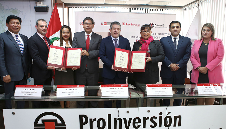 ProInversión: Gilat asumió proyectos de banda ancha en Ica y Amazonas