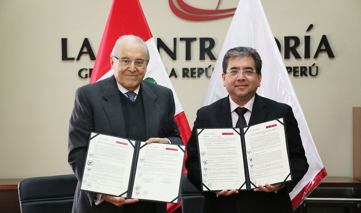 Contraloría y Empresarios por la Integridad firmaron acuerdo sobre transparencia y gestión pública