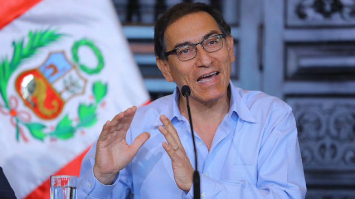 Ipsos: Vizcarra inicia su gestión con una aprobación del 57%