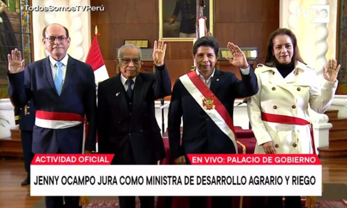cesar-landa-juro-nuevamente-como-canciller-y-jenny-ocampo-como-ministra-de-desarrollo-agrario