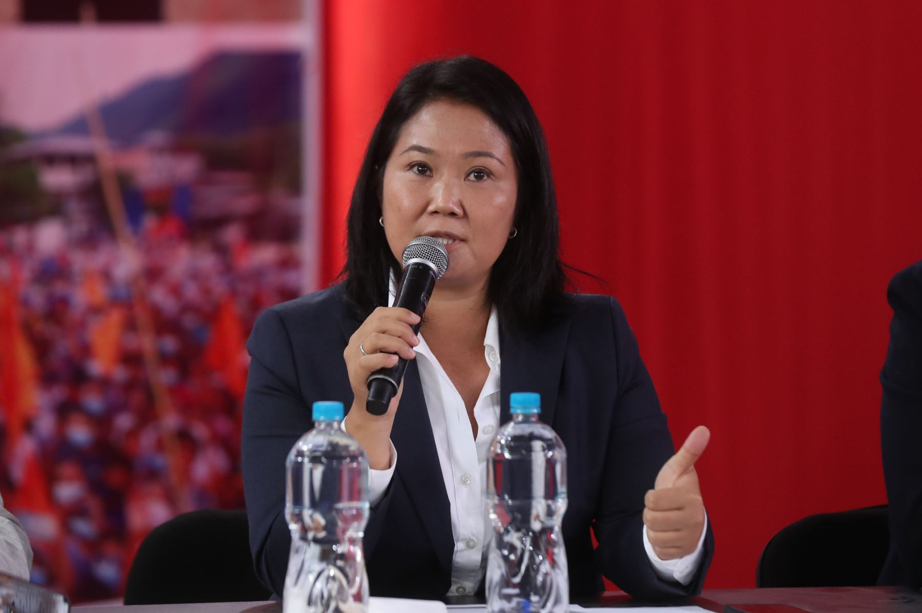Keiko Fujimori oficializó su precandidatura presidencial de cara a las elecciones de 2026
