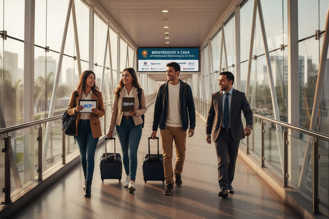 <p>Primeros esfuerzos de 'repatriación': empresas buscan estudiantes peruanos en el extranjero </p><p><br></p>