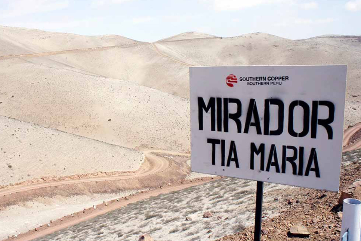 <p>Tía María: Southern Copper presentó ante el Senace el tercer informe para modificaciones en el proyecto</p>