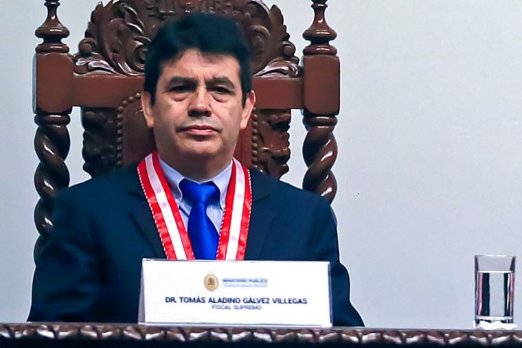 Tomás Gálvez fue elegido como fiscal de la Nación hasta 2029