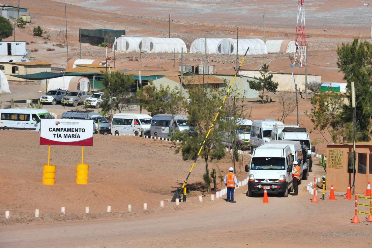 Tía María: inversiones ejecutadas alcanzaron casi US$800 millones al cierre de 2025