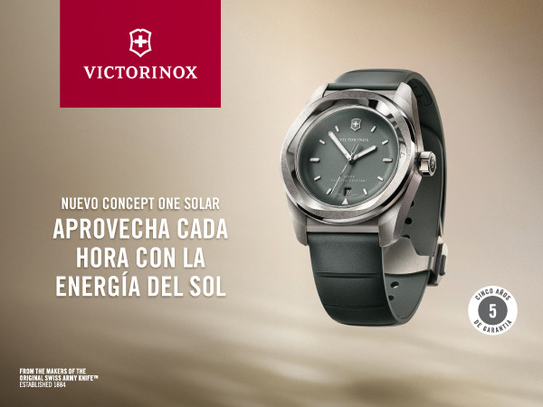 Victorinox lleva la energía solar a su relojería