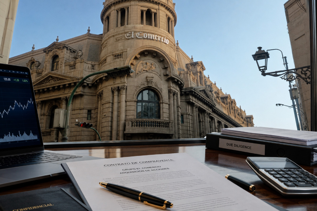 <p>EXCLUSIVO: Grupo El Comercio firma acuerdo de venta con dueños de Medifarma y Hernán Garrido-Lecca</p>