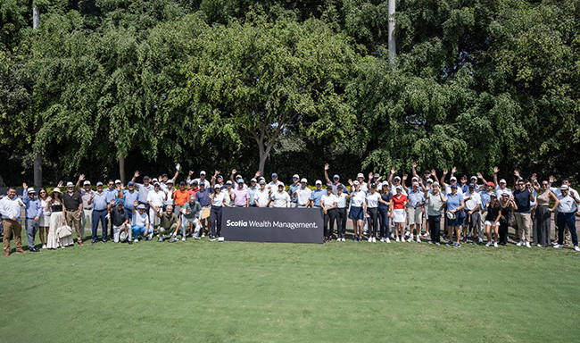 Scotia Wealth Management organizó una experiencia premium para amantes del golf