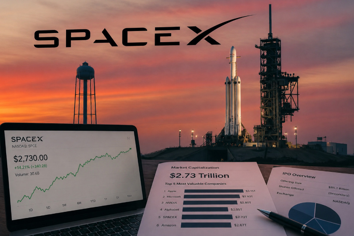 <p>SpaceX superó a Amazon y se convirtió en la quinta empresa más valiosa del mundo, tras su debut bursátil</p>