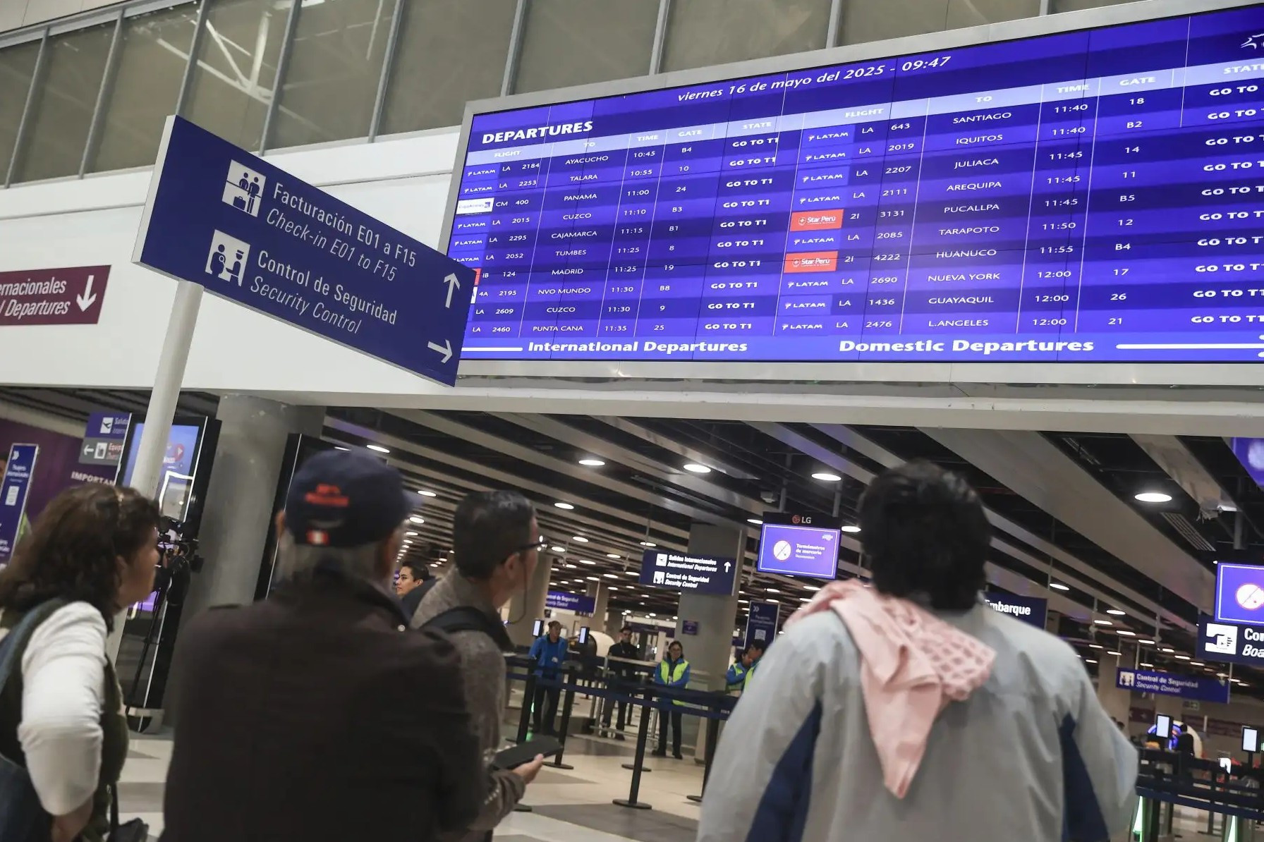 <p>La TUUA internacional comienza a afectar a los visitantes del Aeropuerto Jorge Chávez</p>