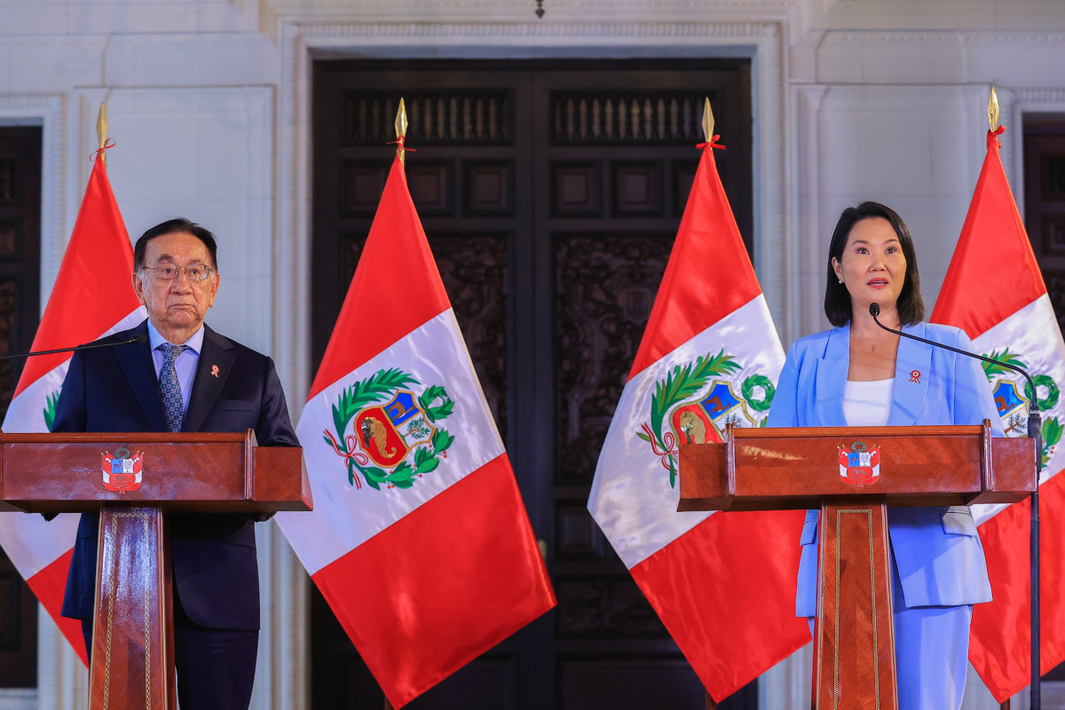 <p>Keiko Fujimori: “Nos están entregando el Estado de manera catastrófica”</p>