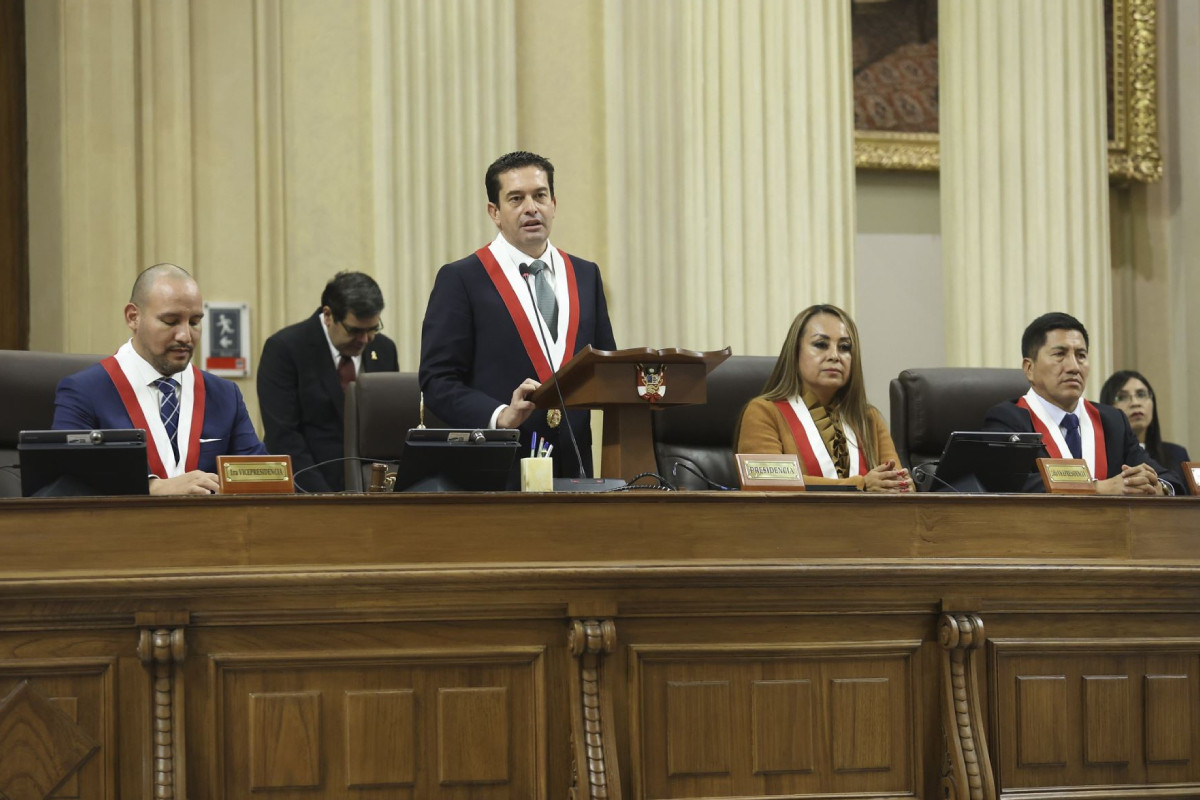 <p>Congreso bicameral: Miguel Torres asume la presidencia del Senado para el periodo 2026-2027</p>