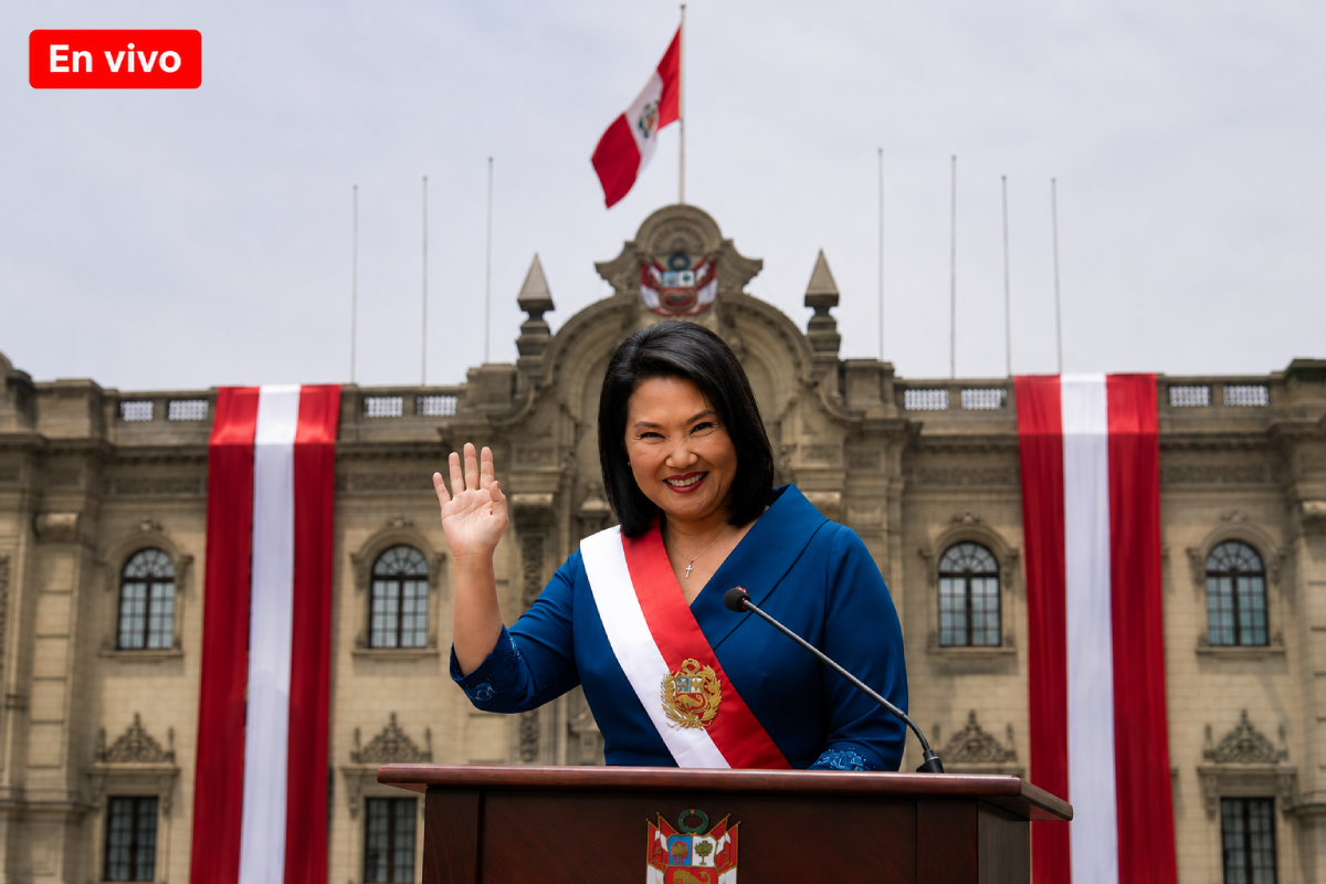 <p>Keiko Fujimori asume la Presidencia y ofrece su primer mensaje a la Nación [EN VIVO]</p>