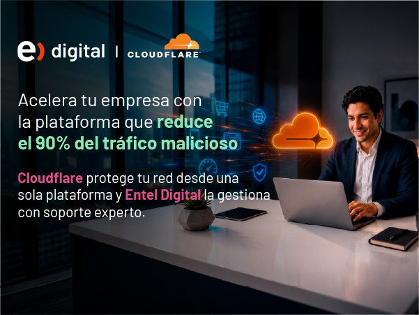 <p>Entel Digital y Cloudflare fortalecen la ciberseguridad de las empresas peruanas</p>