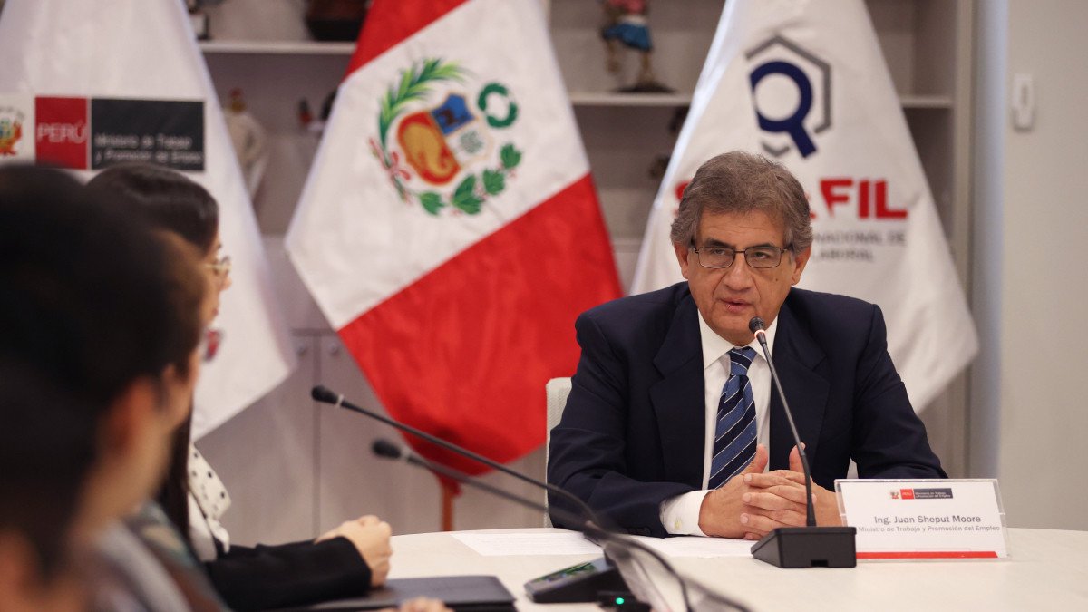 Sunafil será reorganizada para dejar atrás un enfoque centrado en multas, afirmó ministro Sheput