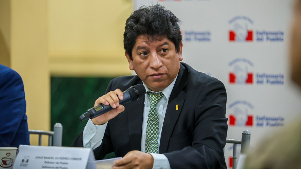 <p>Josué Gutiérrez: cuatro bancadas piden removerlo del cargo de defensor del Pueblo</p>