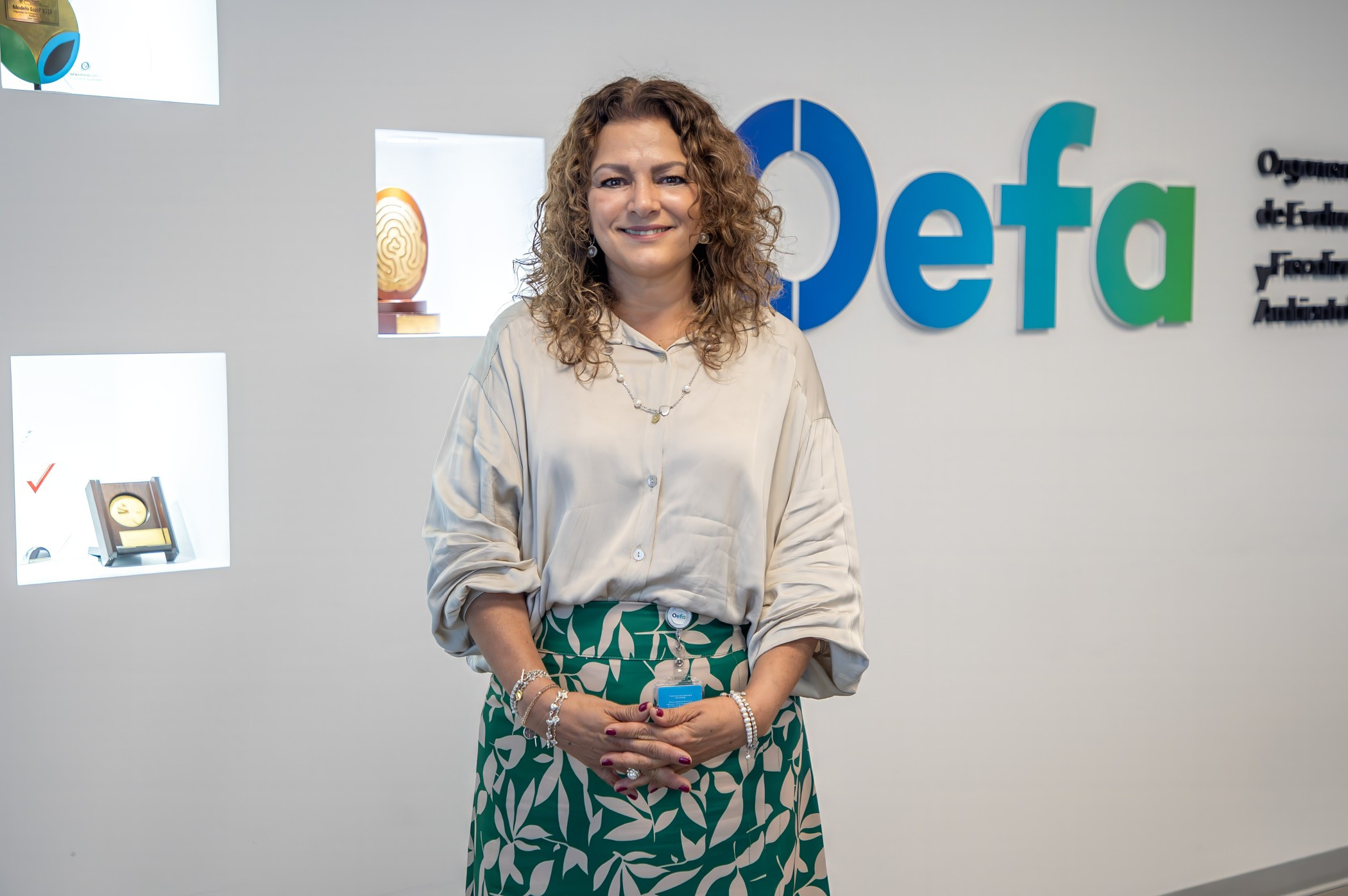 Joannna Fischer, presidenta del OEFA: 