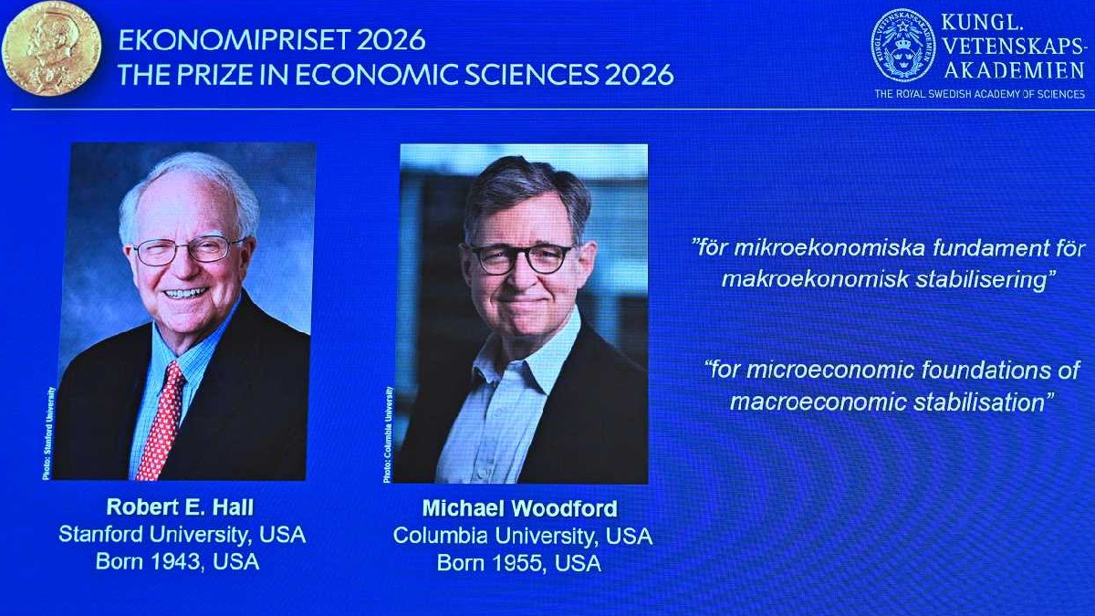<p>Robert E. Hall y Michael Woodford ganan el Nobel de Economía 2026 por su modelo para estabilizar la economía</p>
