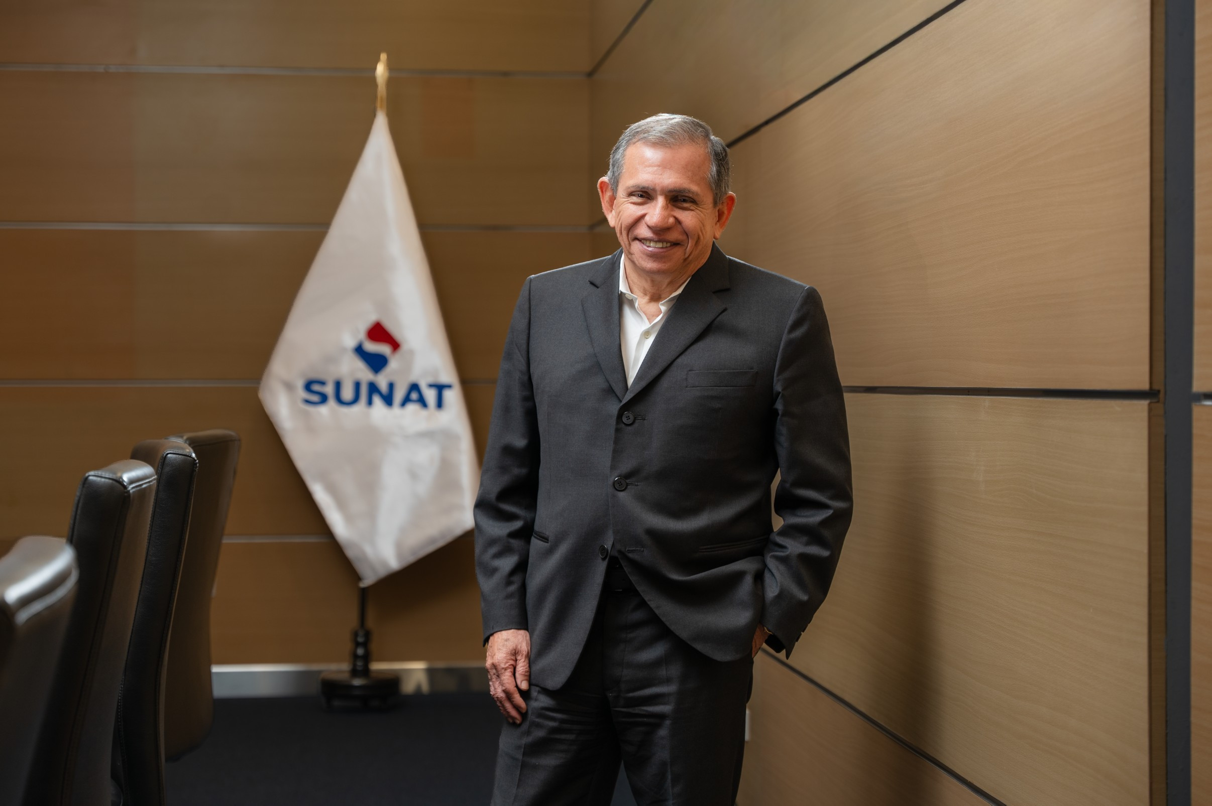 <p>César Luna Victoria, jefe de la Sunat: “[En 2027] tendríamos una iniciativa para actualizar el Código Tributario”</p>