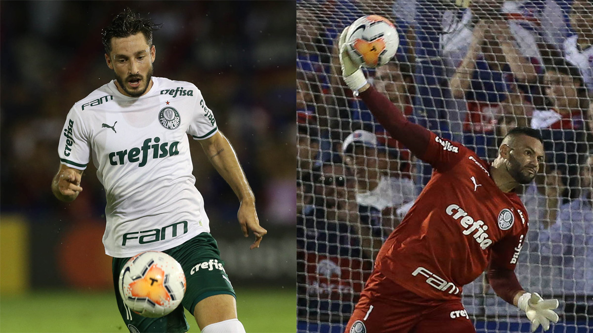 Weverton e Matías Viña são convocados por suas seleções; veja por quanto tempo desfalcarão o Verdão