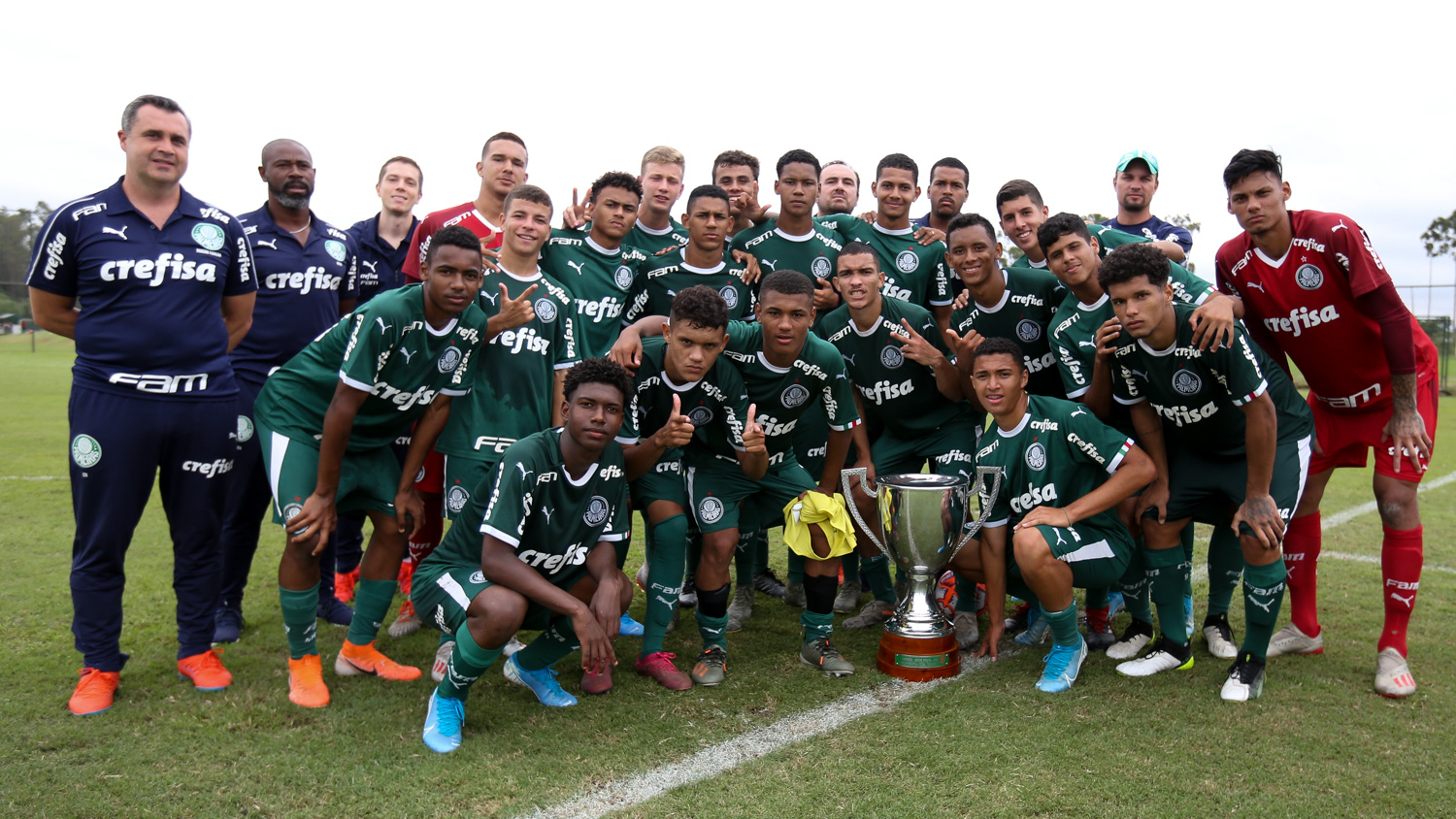 No Allianz Parque, Palmeiras encara Botafogo na estreia do Brasileiro Sub-17