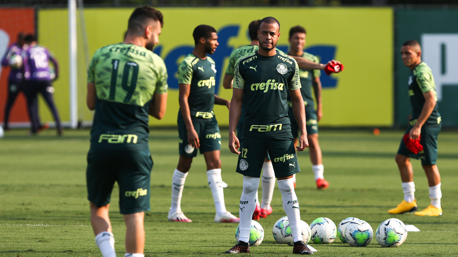 Palmeiras finaliza preparação com treino tático para enfrentar o Ceará pelo Brasileirão