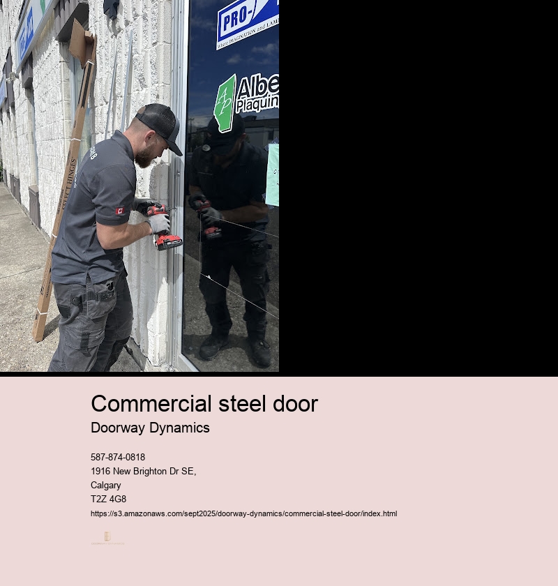 Types of Commercial Steel Doors