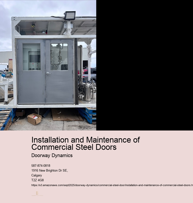 Selecting the Right Size and Style of Commercial Steel Door