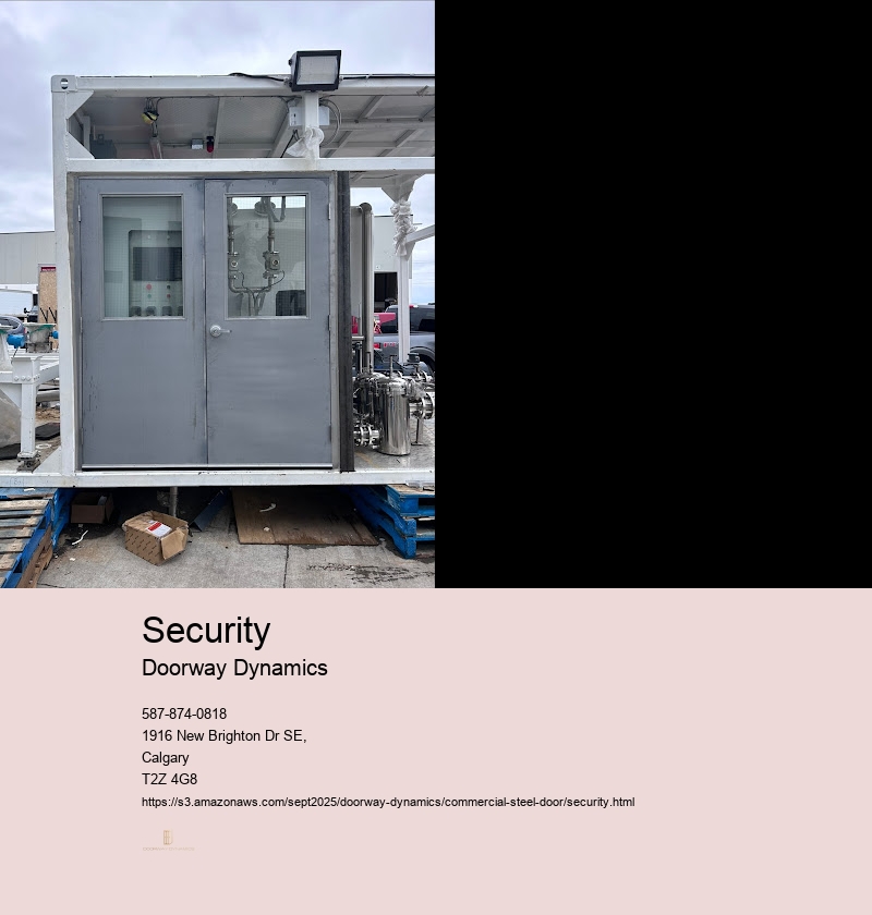 Importance of Security Features in Commercial Steel Doors