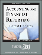Accounting and Financial Reporting: Latest Updates