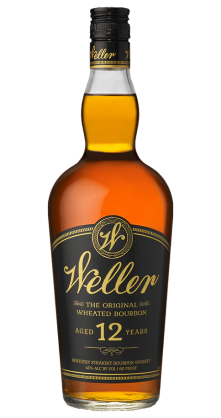 W. L. Weller 12-Year Kentucky Straight Bourbon Whiskey bottle