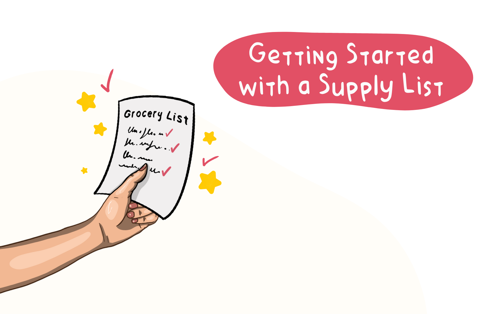 Grabbing Supplies for Fresh Feeding