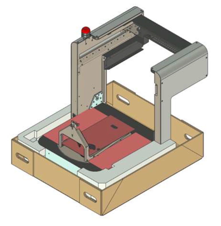 Placing the Form Auto onto the lower box
