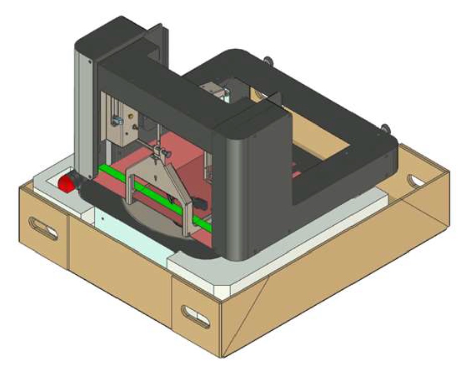 Folding the Form Auto into its shipping position