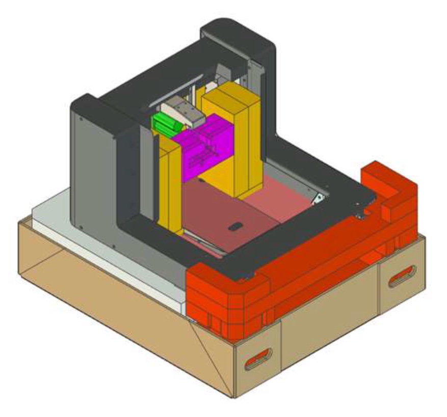 Supporting the cover actuator with foam