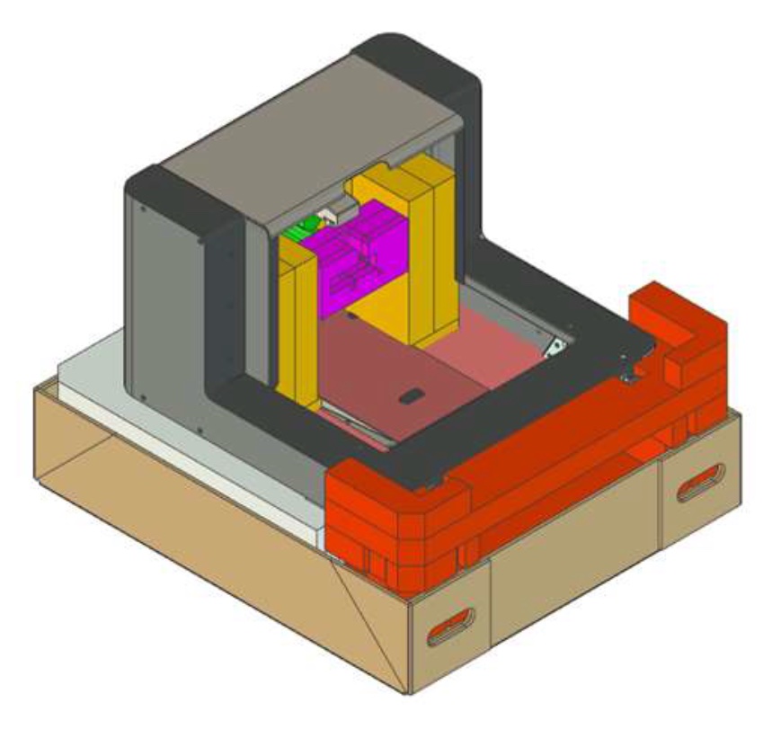 Placing the UV shield on the folded Form Auto