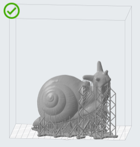 A part whose branching features print off of a shared base