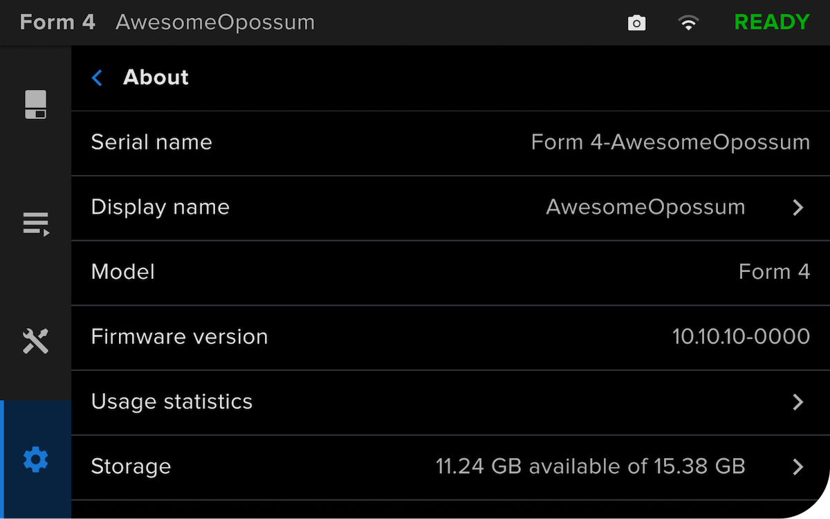 預設顯示名稱界面