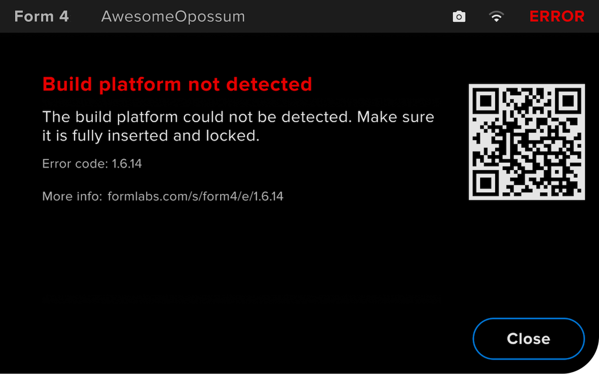 Form 4 and Form 4L generation error messages