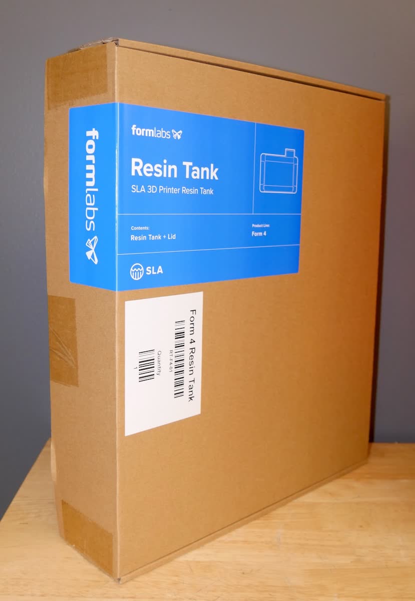 Form 4 樹脂槽包裝箱