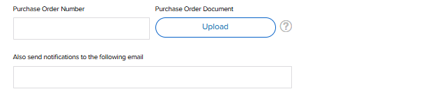 Document upload options