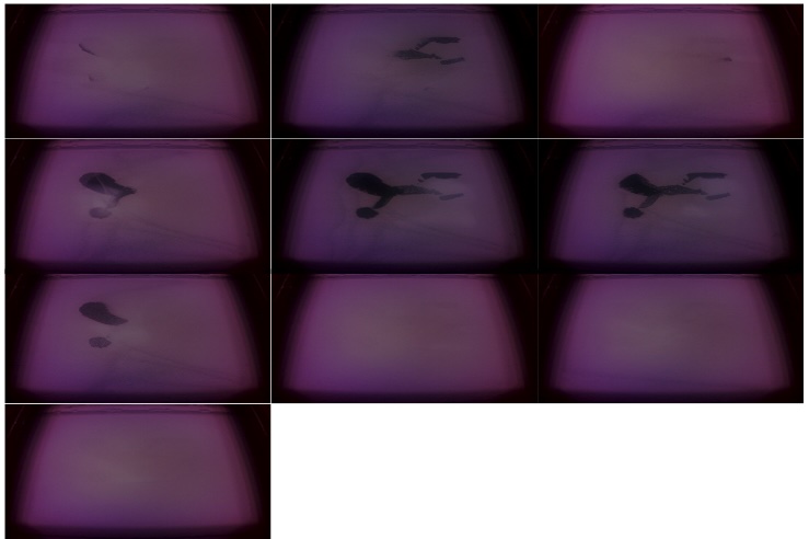 Example PrinterWatcher frames from an error